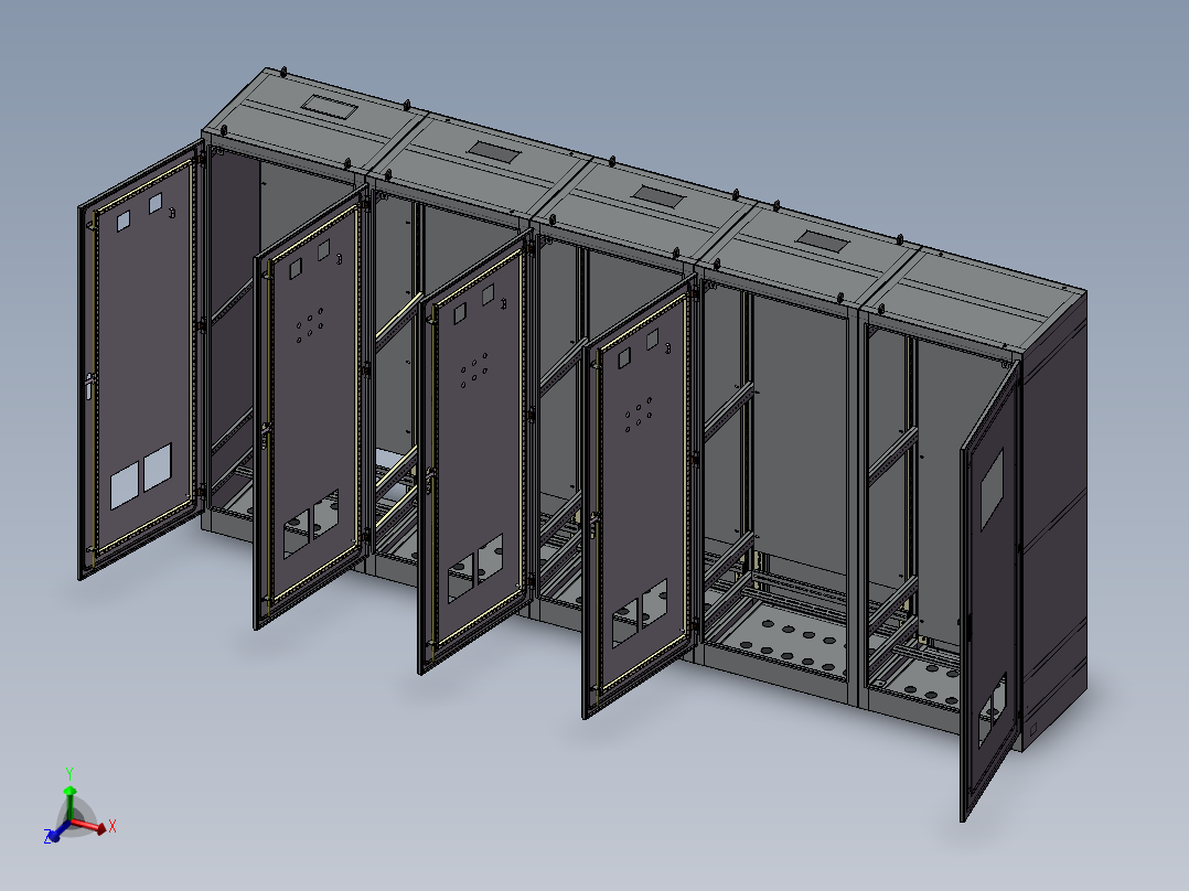 钣金柜子仿威图