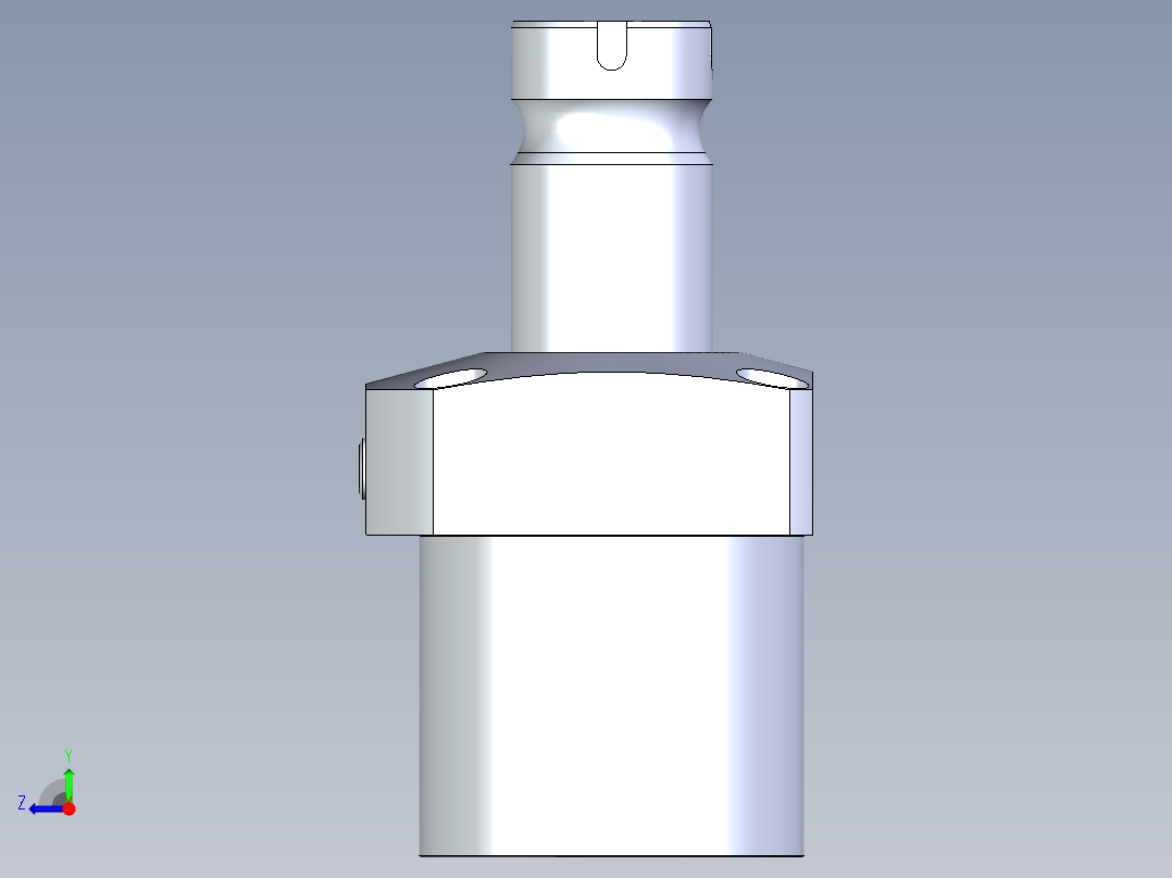 KOSMEKLG1050-GL-F多系列多零件图纸模型右视图