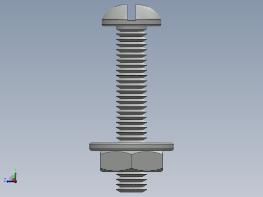 紧固件-No.10-32 Screw-01右视缩略图