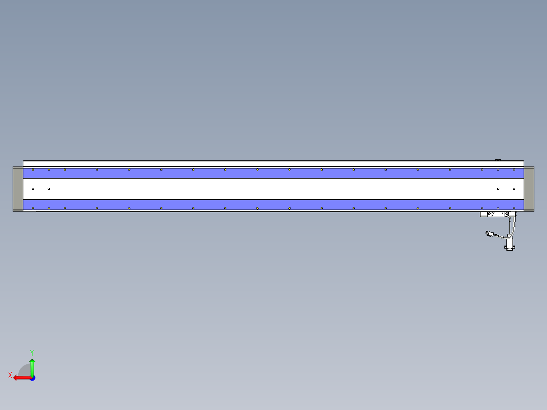 威洛博VL系列3d模型模组VL14S1Y-S1400后视图