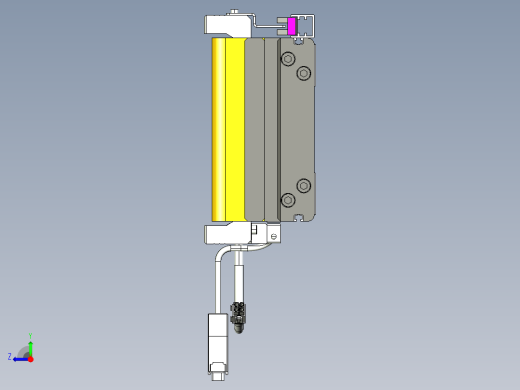 威洛博VL系列3d模型模组VL14S1Y-S1400右视缩略图