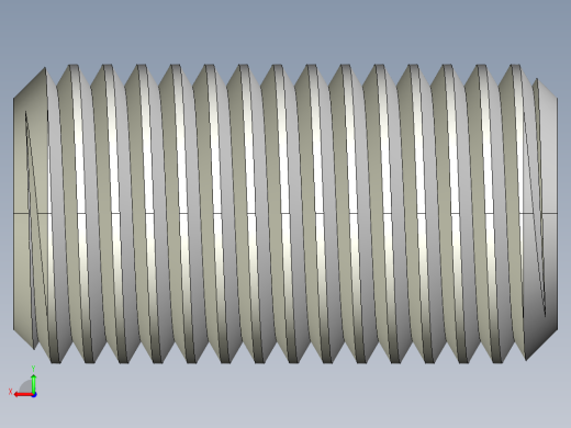 DIN 913-ISO 4026 固定螺钉-M22 L=40.STEP后视缩略图