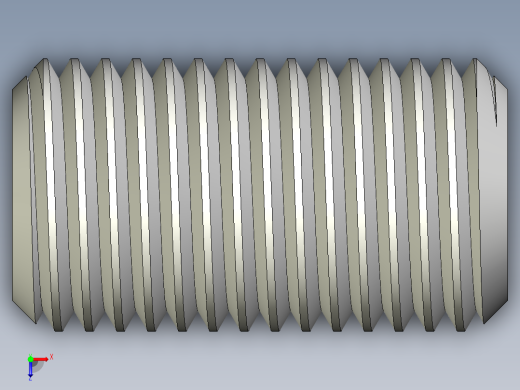 DIN 913-ISO 4026 固定螺钉-M22 L=40.STEP俯视缩略图