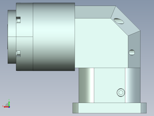 直齿孔ZPLE160-L2-LC 42-114.3-200-M12.stp后视缩略图