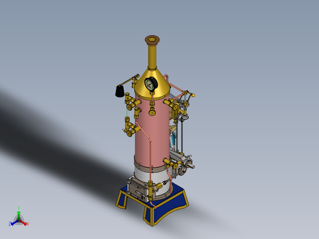 锅炉6正等轴测图