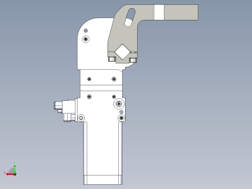 德克斯TUNKERS气缸数模V40 BR2 T12 A50_A51_A52后视缩略图