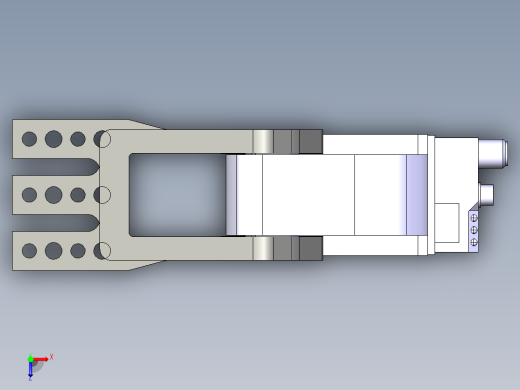 德克斯TUNKERS气缸数模V40 BR2 T12 A50_A51_A52俯视缩略图
