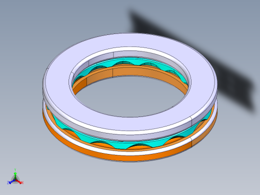 平面推力球轴承51108
