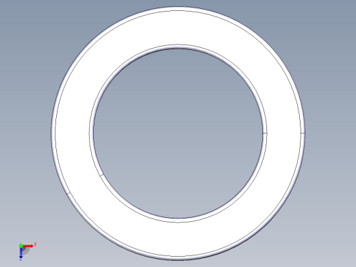 平面推力球轴承51108俯视缩略图