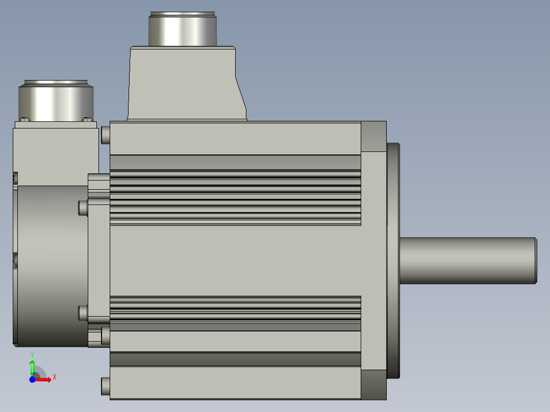 1000W MHME伺服马达前视图