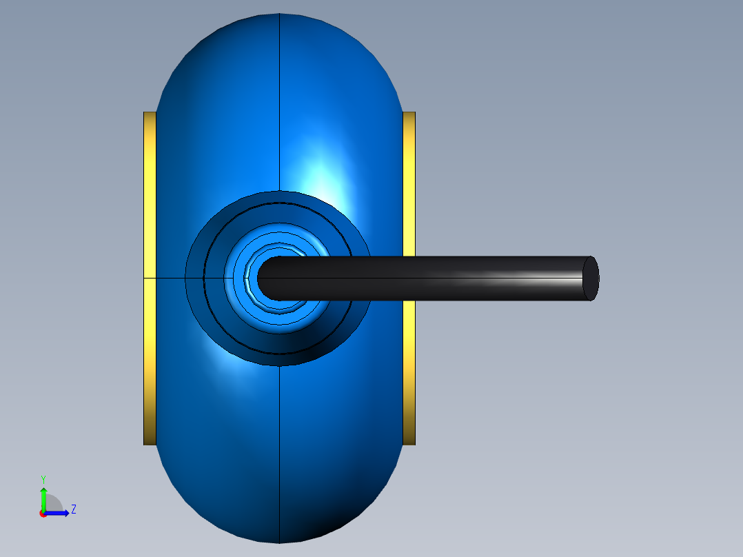 超声波设备BLE-PVC-20m-66ft-MICROSWITCH-NONC左视图