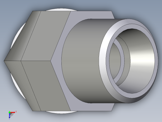 卡套式工业通用硬管接头EO_Adjustable_locknut_45_deg_elbow_VEE10LMOROMDCF俯视缩略图