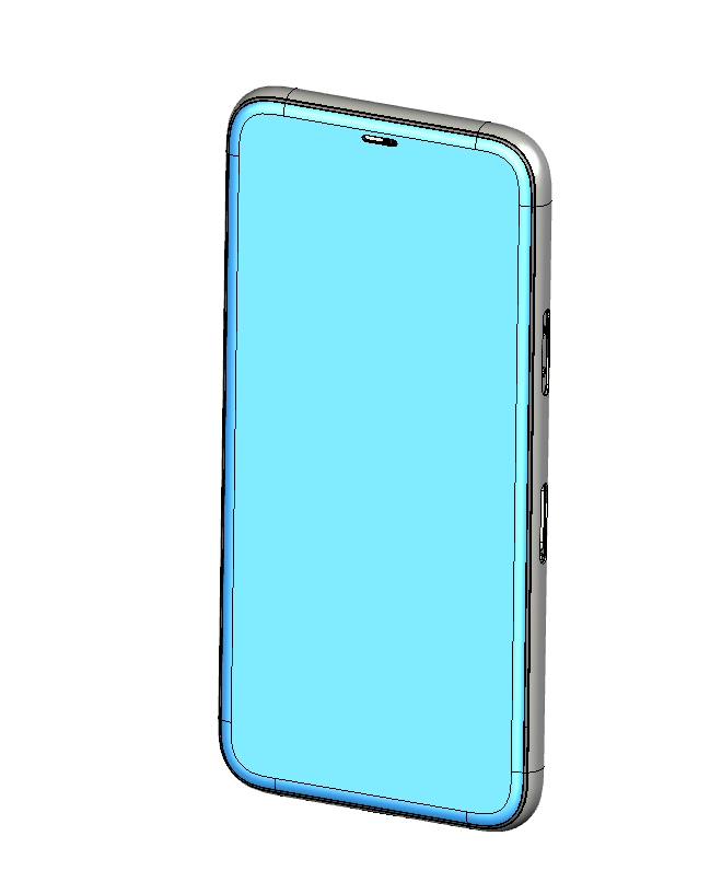 Iphone手机苹果11原版壳体结构图