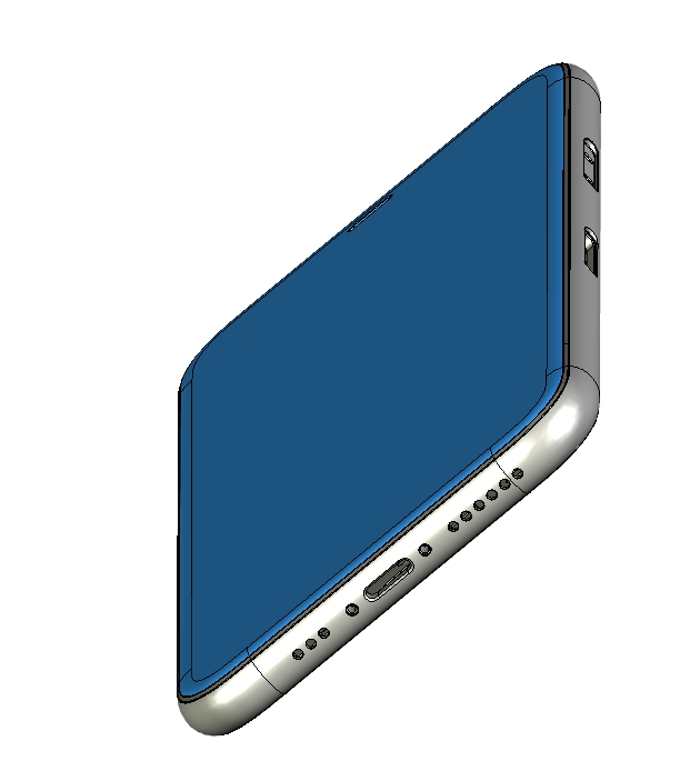 Iphone手机苹果11原版壳体结构图