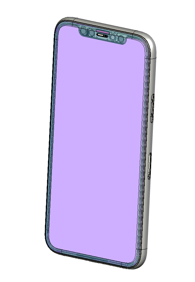 Iphone手机苹果11原版壳体结构图