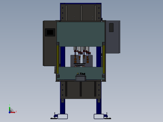 钣金件焊接机前视缩略图