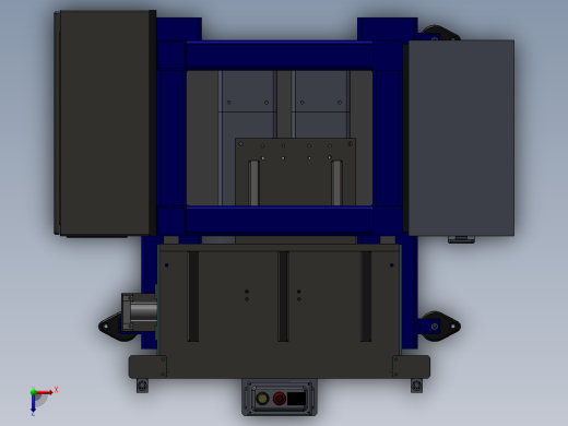 钣金件焊接机俯视缩略图
