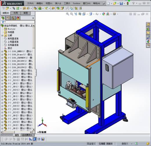 钣金件焊接机缩略图