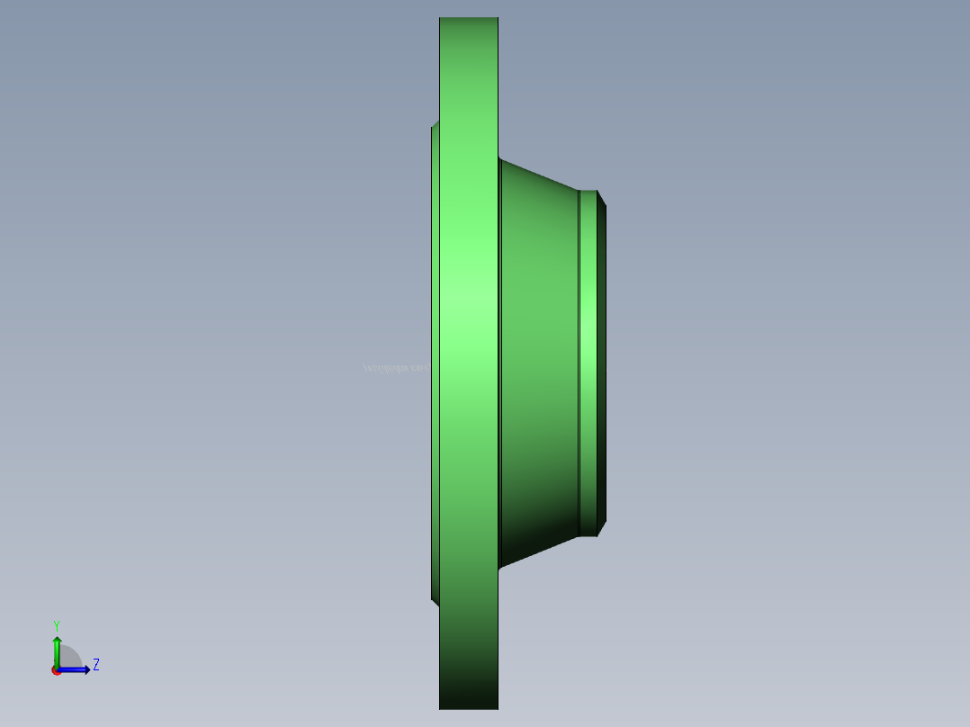 法兰 (30)左视图