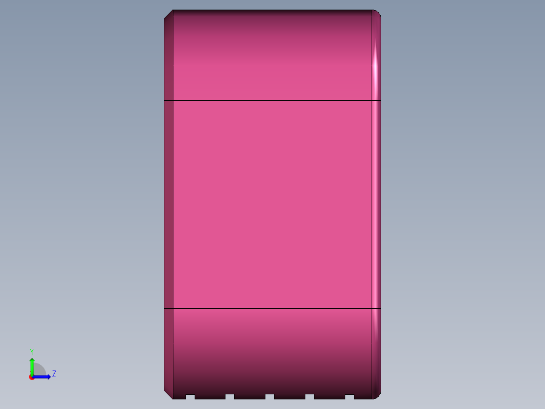 cnc笔记本CNC工装夹具三维模型1-0704左视图