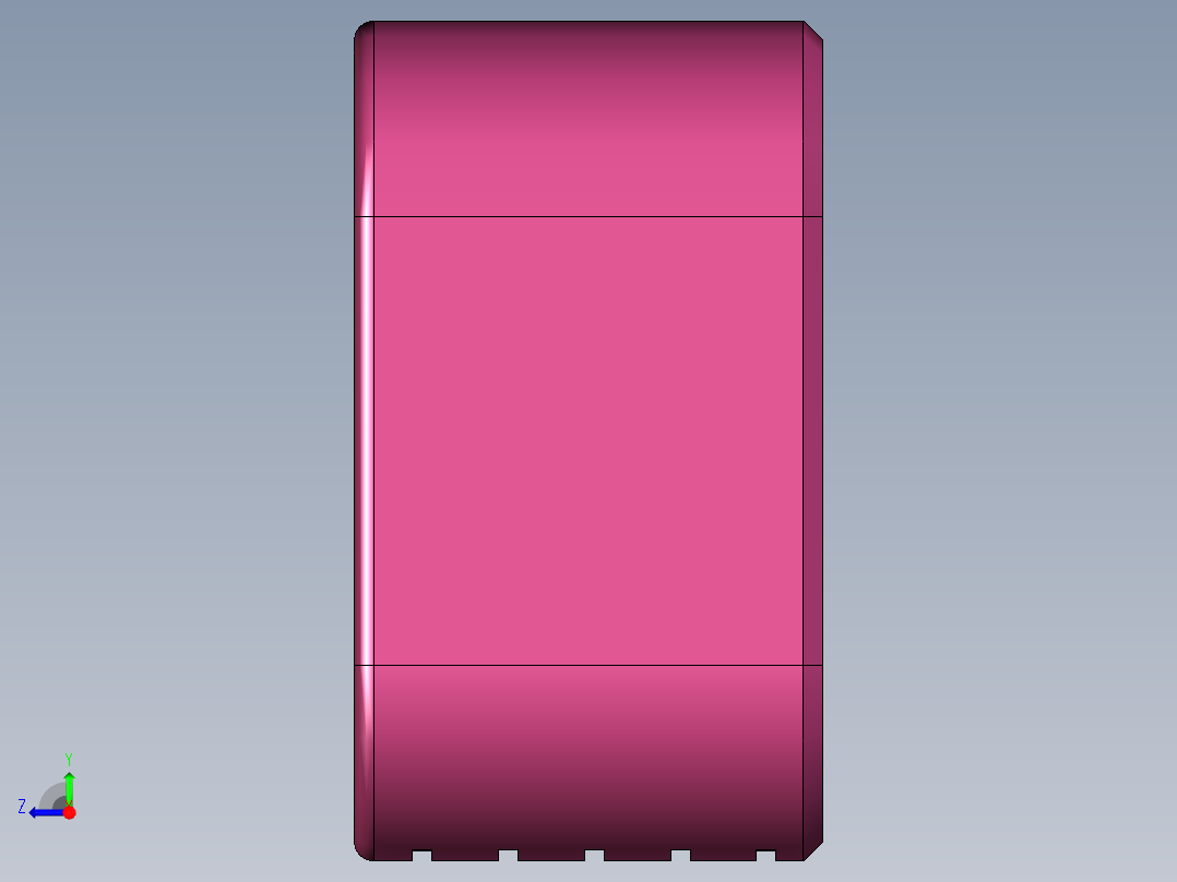 cnc笔记本CNC工装夹具三维模型1-0704右视图