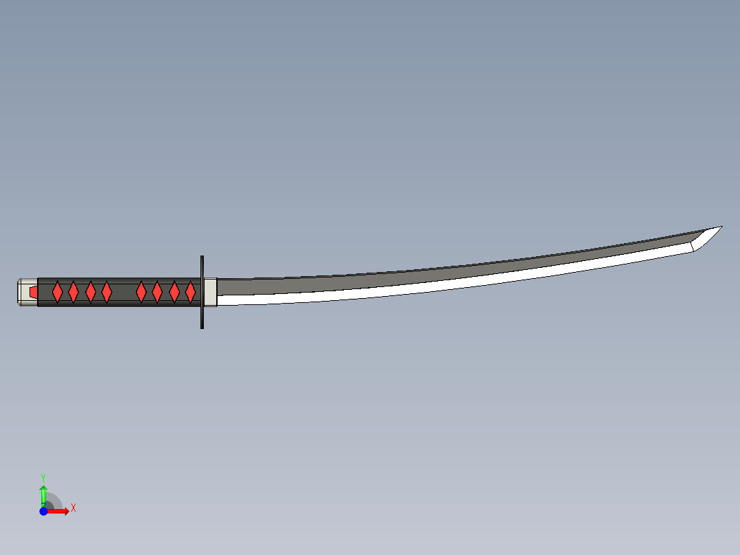 剑、宝剑(58)前视图