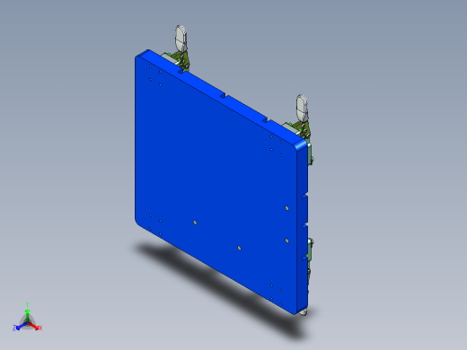 键盘外壳检测外长宽检具