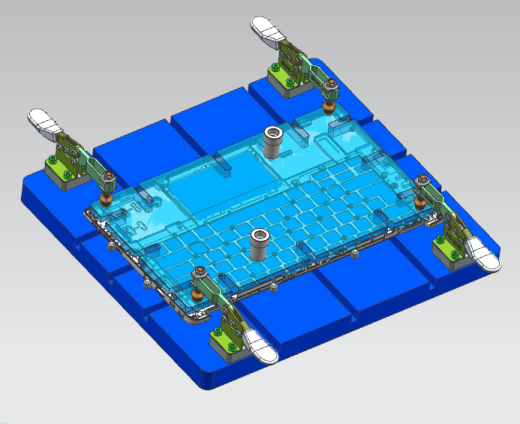 键盘外壳检测外长宽检具缩略图