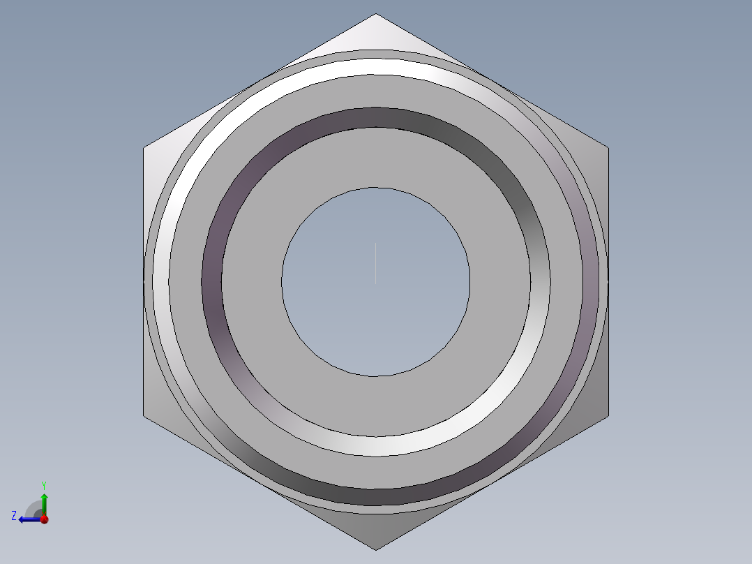 美制O圈密封接头、1CO-26-08右视图