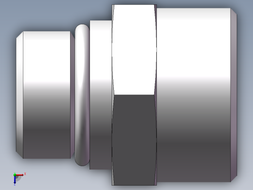 美制O圈密封接头、1CO-26-08俯视缩略图