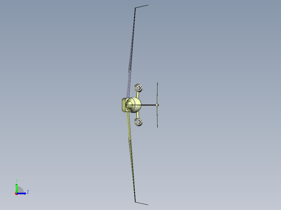 A2004394-EMBARER 135飞机左视图