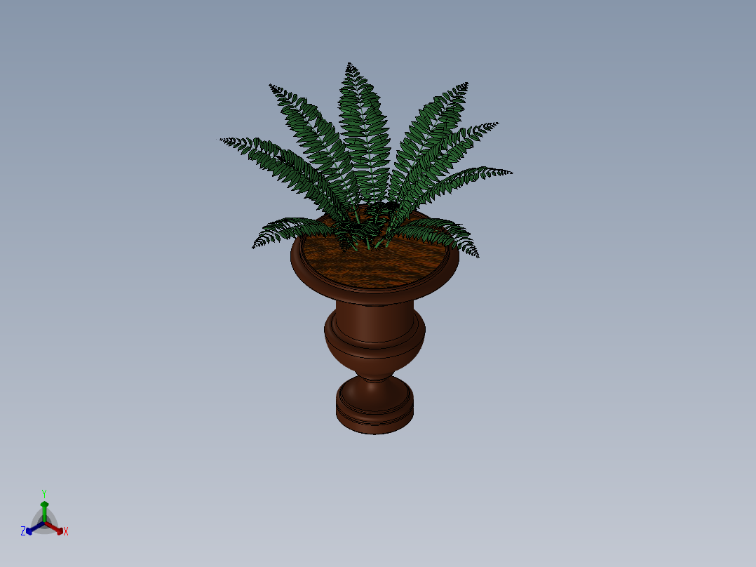 植物(72)正等轴测图