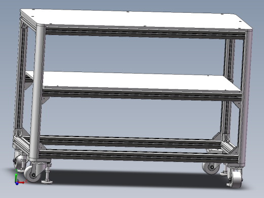 货架、可移动工作台架