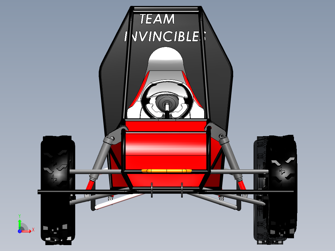 A3003937-卡丁车 ATV越野车前视图