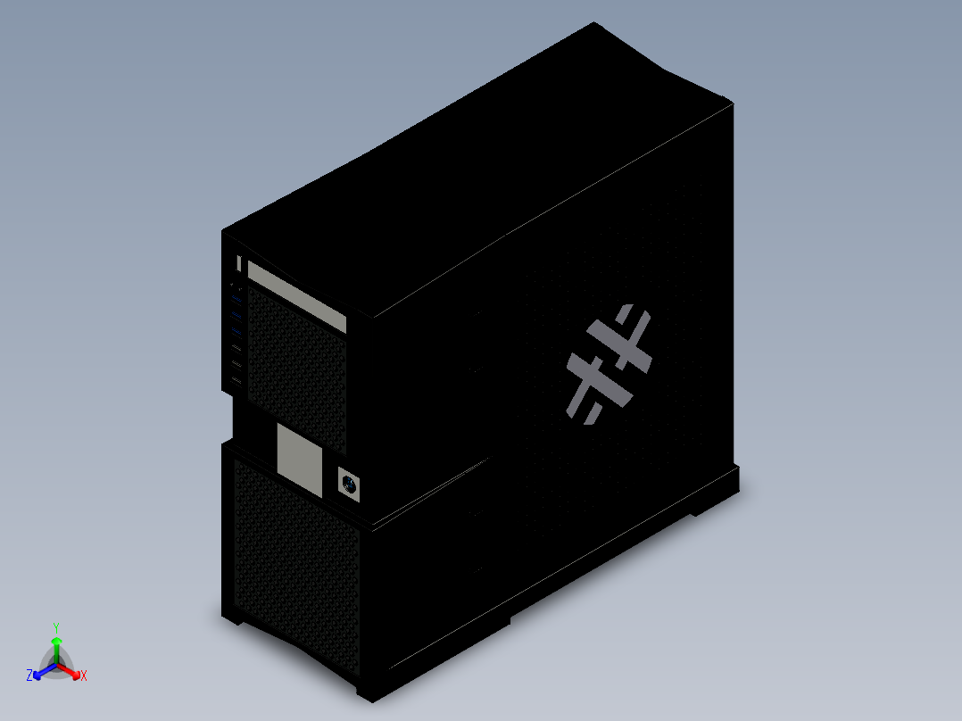 电脑、笔记本(55)正等轴测图