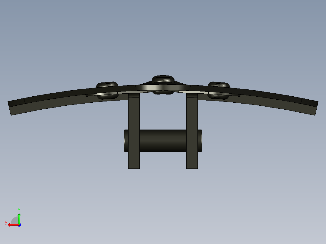 B2005275-美国M-1943挖壕工具军用铲子后视图