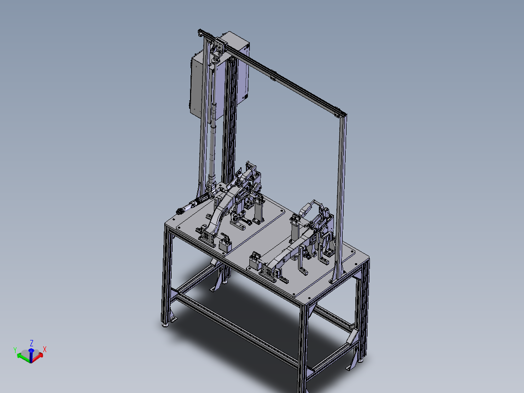 福特（汽车）组装自动拧螺丝机  STP格式