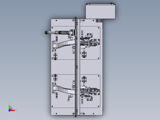 福特（汽车）组装自动拧螺丝机  STP格式前视缩略图