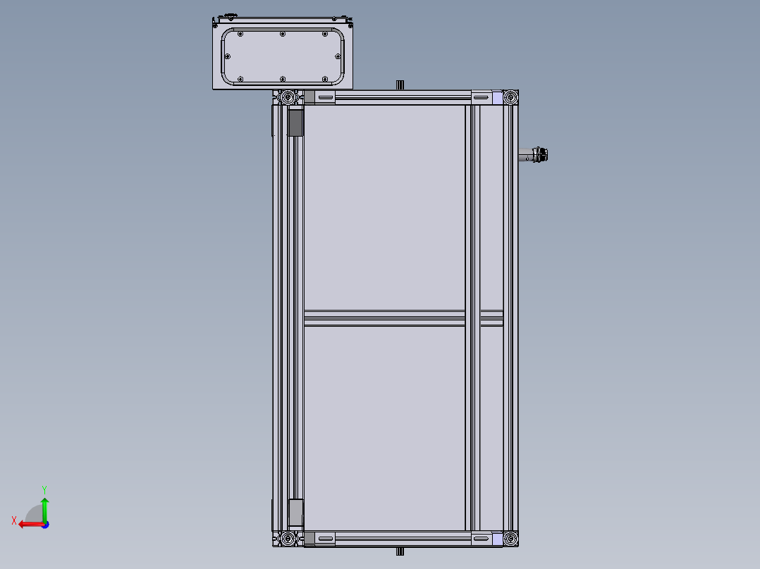 福特（汽车）组装自动拧螺丝机  STP格式后视图