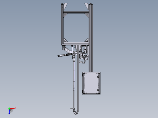 福特（汽车）组装自动拧螺丝机  STP格式俯视缩略图