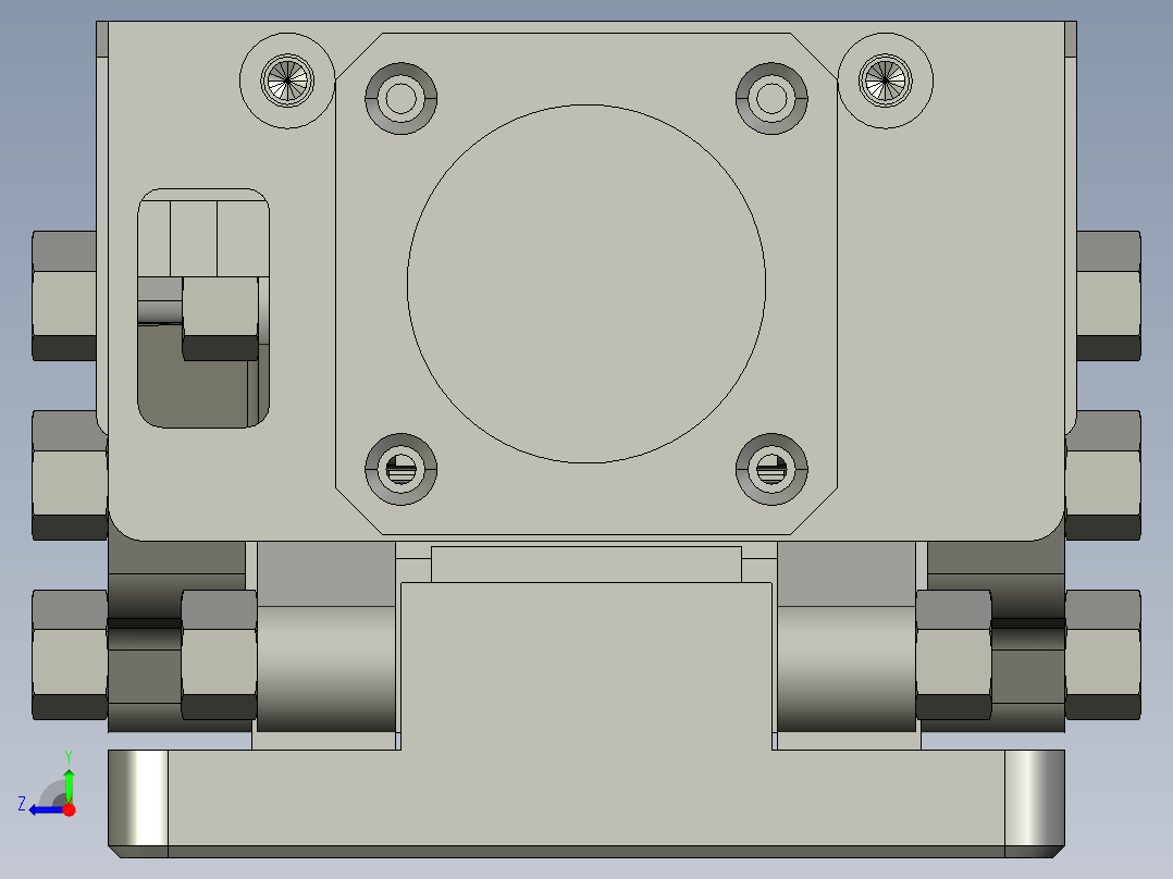 电动60升降台（非线性升降型，适合A到B点移动）右视图