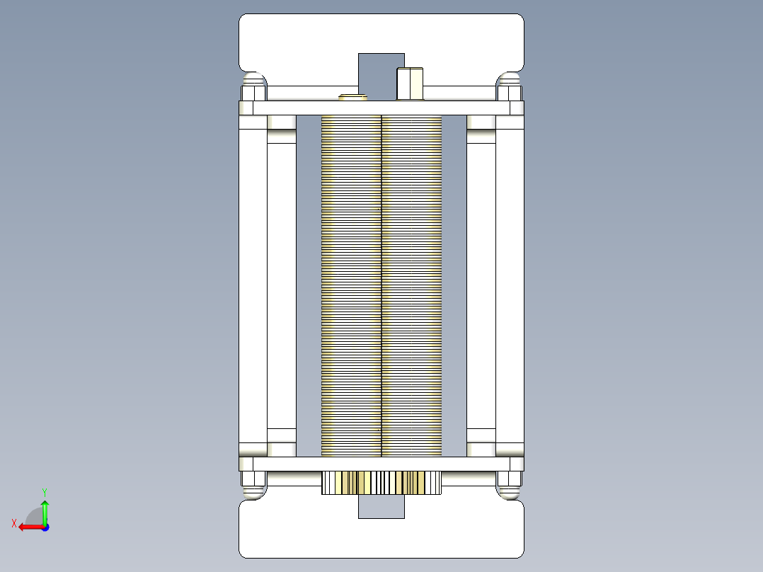 手动烟草切割机后视图