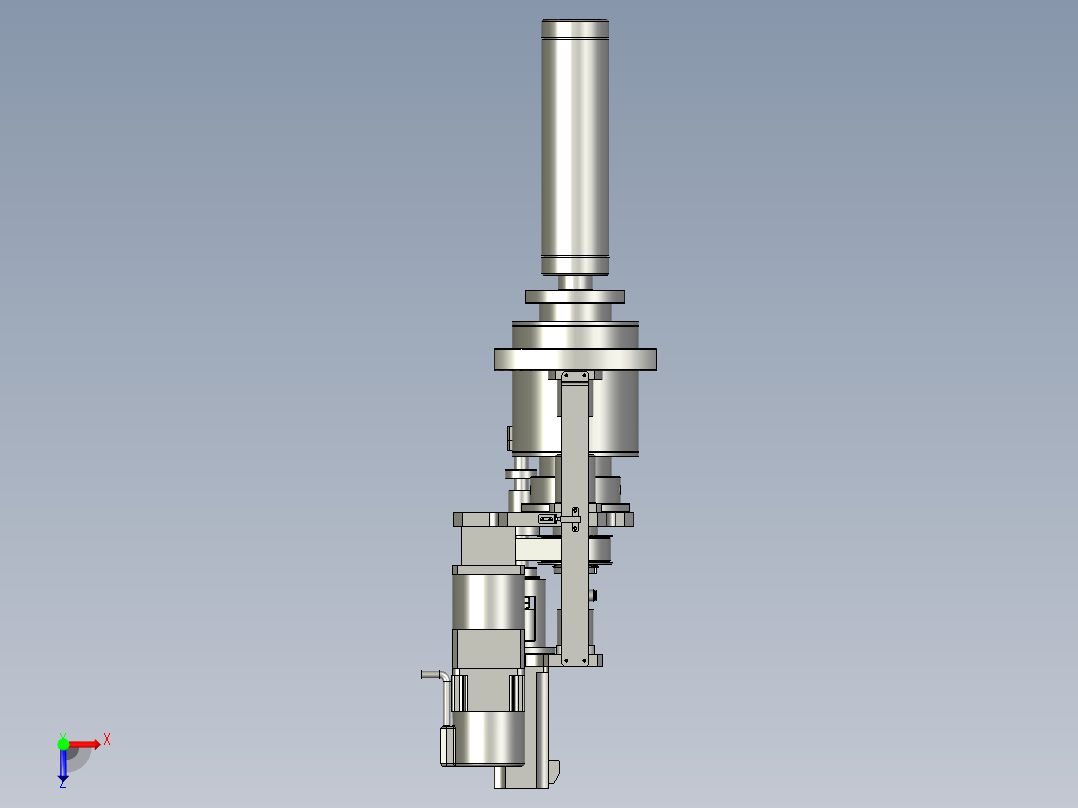 YWP200K4-04-02-00隔膜放卷组件俯视图