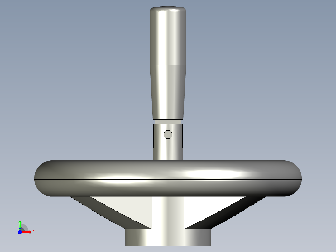 HAN66-D125-d12手轮前视图