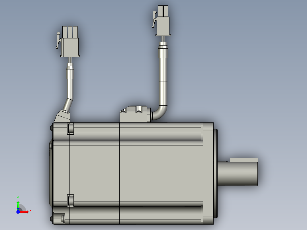 S-松下伺服电机MHMF082L1V2M前视图