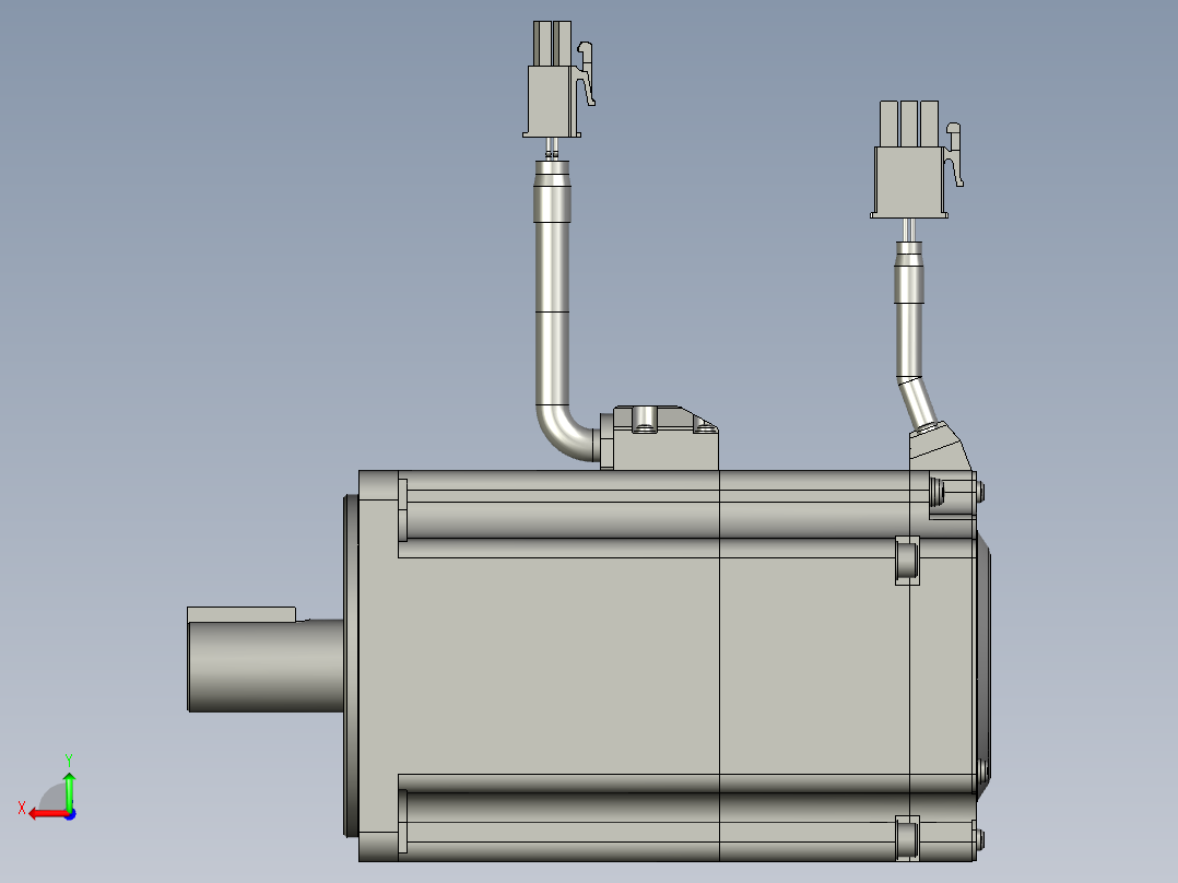 S-松下伺服电机MHMF082L1V2M后视图