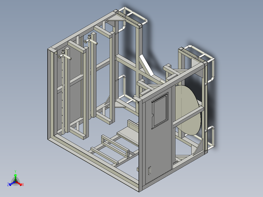 X77周转器具主视图