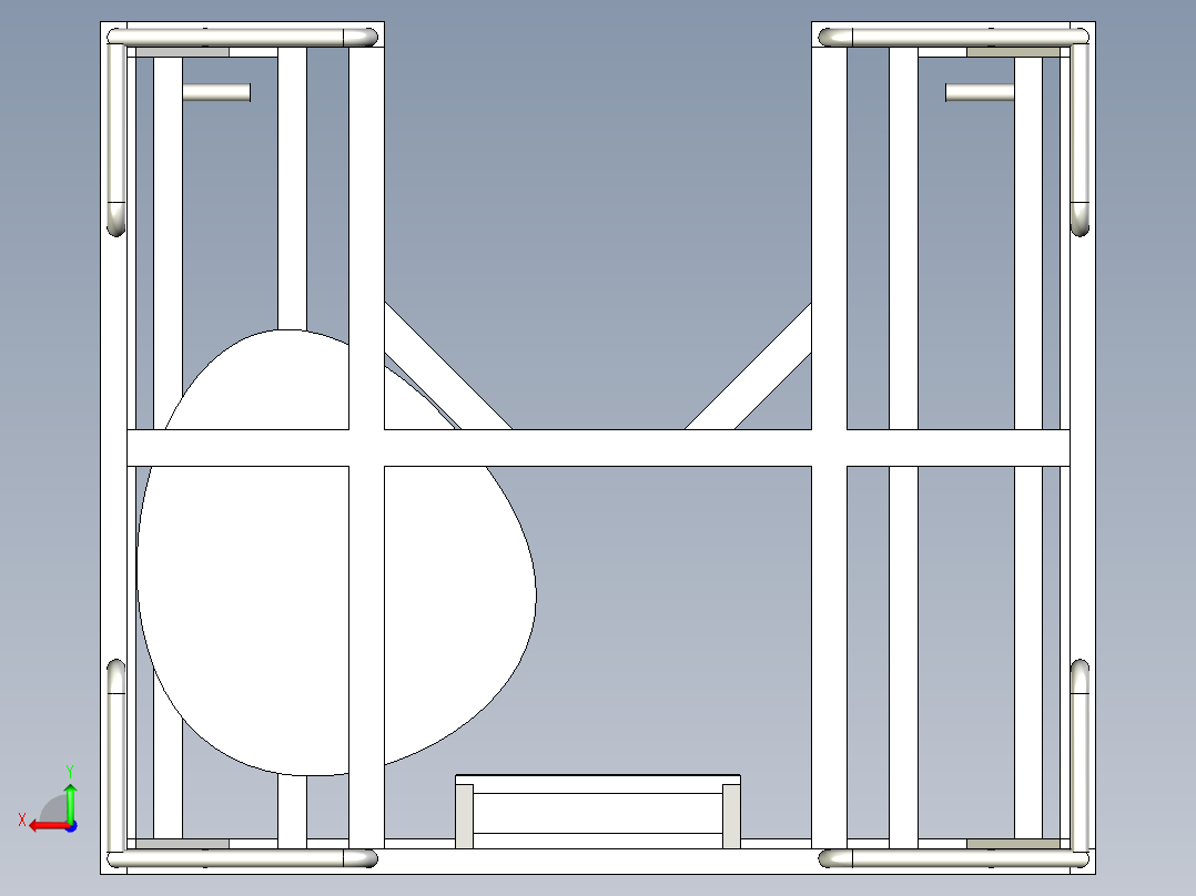X77周转器具后视图