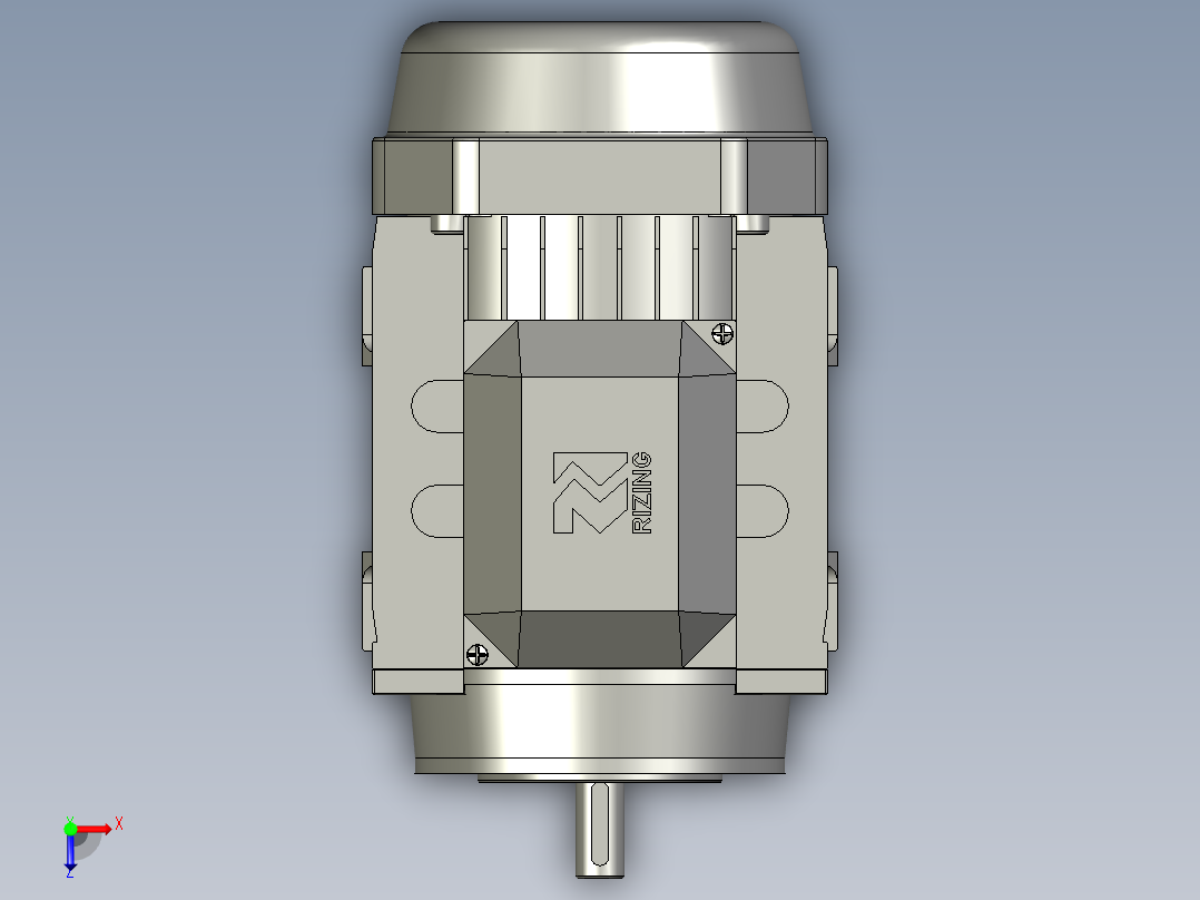 IMB3H56-90通用电机YS-711-2-B3俯视图