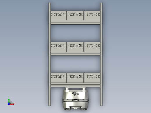 AGV移动货架前视缩略图